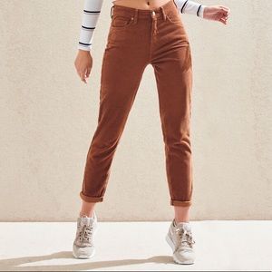 PacSun Brown Corduroy Mom Jean